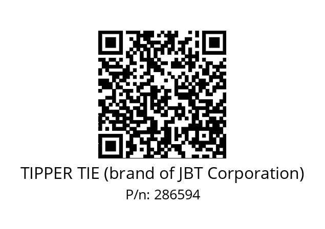   TIPPER TIE (brand of JBT Corporation) 286594