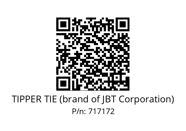   TIPPER TIE (brand of JBT Corporation) 717172