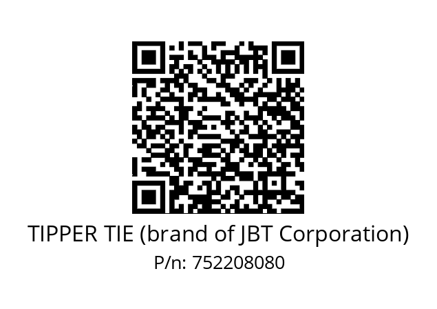   TIPPER TIE (brand of JBT Corporation) 752208080