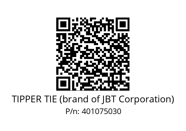   TIPPER TIE (brand of JBT Corporation) 401075030