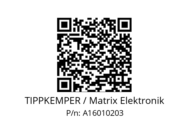  IRS-U-2A TIPPKEMPER / Matrix Elektronik A16010203