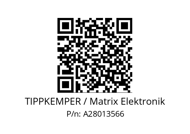   TIPPKEMPER / Matrix Elektronik A28013566