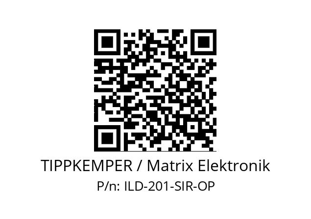   TIPPKEMPER / Matrix Elektronik ILD-201-SIR-OP