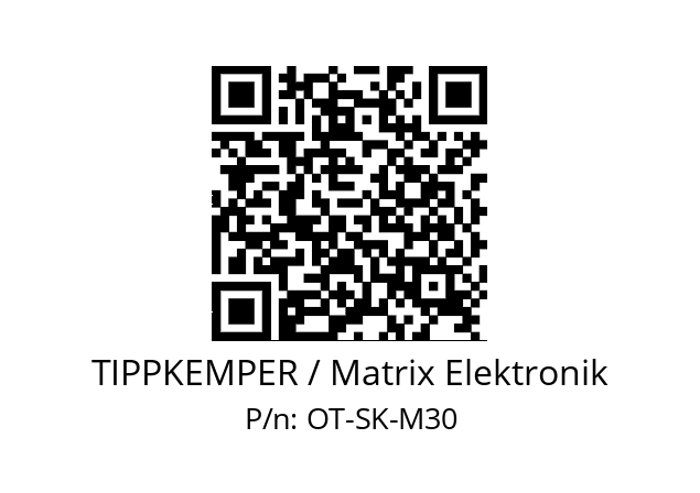   TIPPKEMPER / Matrix Elektronik OT-SK-M30