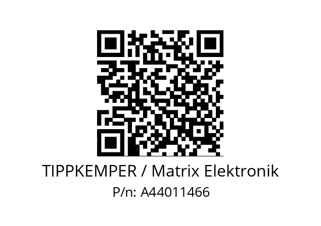   TIPPKEMPER / Matrix Elektronik A44011466