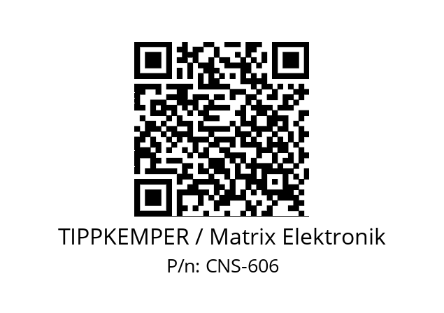   TIPPKEMPER / Matrix Elektronik CNS-606