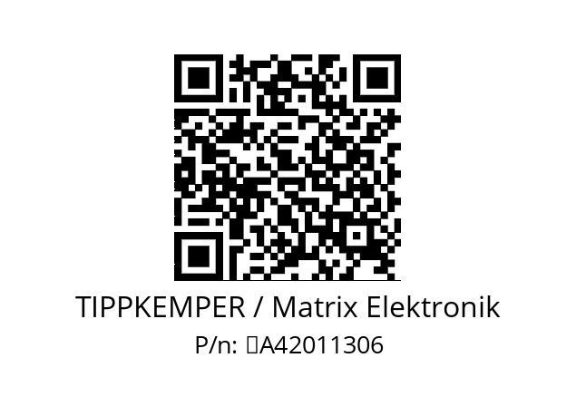   TIPPKEMPER / Matrix Elektronik 	A42011306