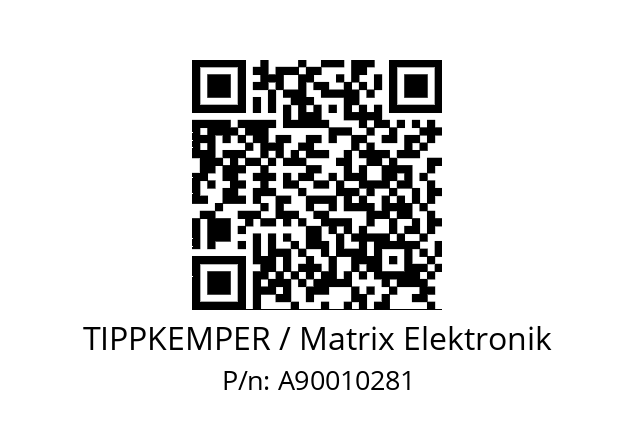   TIPPKEMPER / Matrix Elektronik A90010281