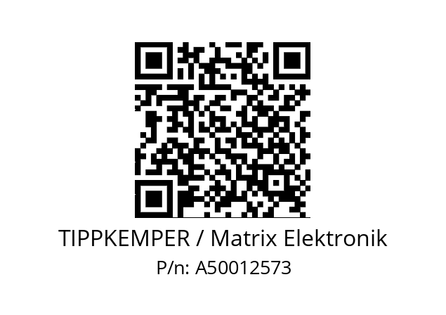   TIPPKEMPER / Matrix Elektronik A50012573