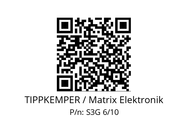   TIPPKEMPER / Matrix Elektronik S3G 6/10