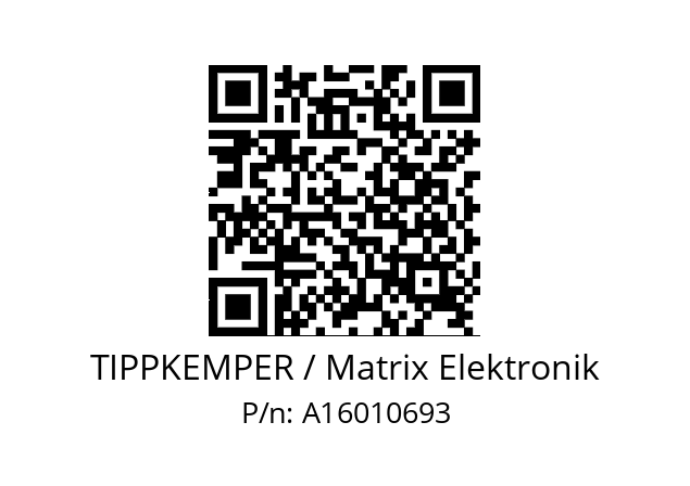   TIPPKEMPER / Matrix Elektronik A16010693