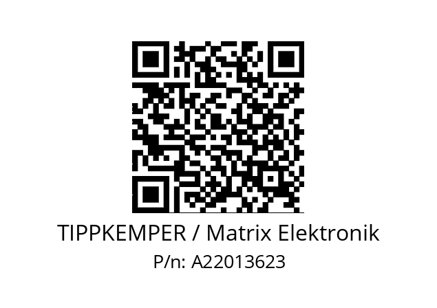   TIPPKEMPER / Matrix Elektronik A22013623