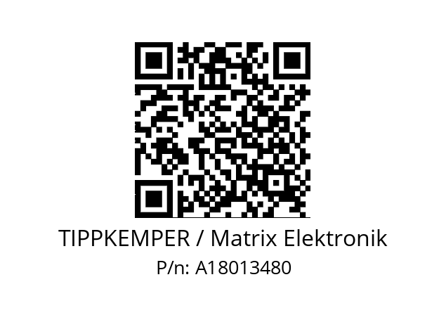   TIPPKEMPER / Matrix Elektronik A18013480