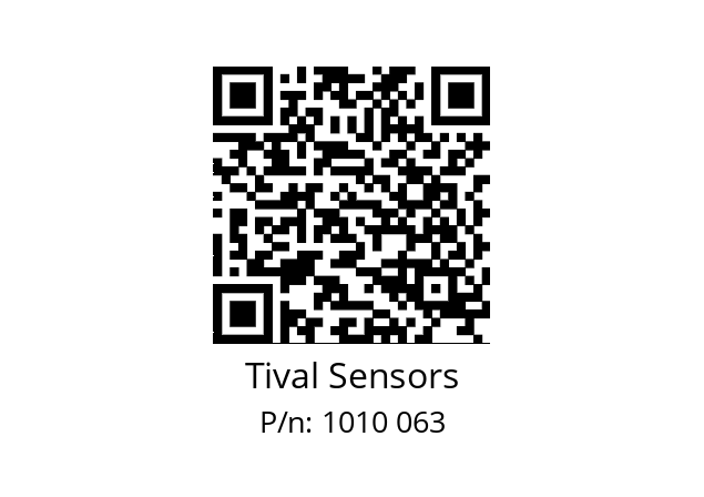   Tival Sensors 1010 063