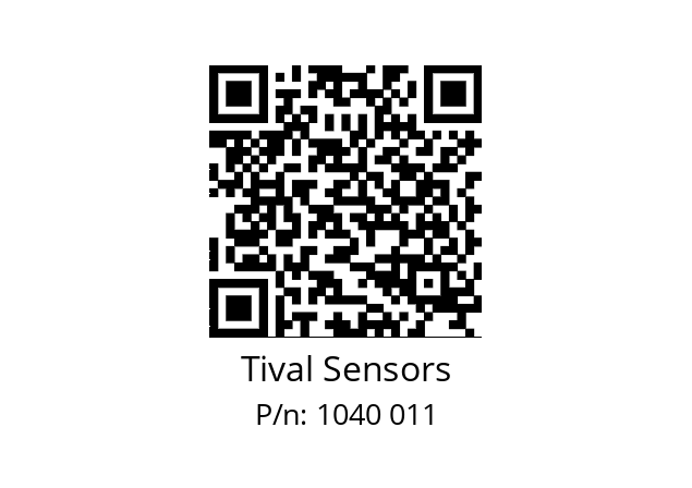   Tival Sensors 1040 011