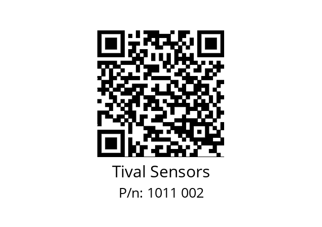   Tival Sensors 1011 002