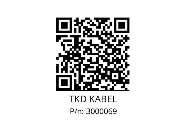   TKD KABEL 3000069