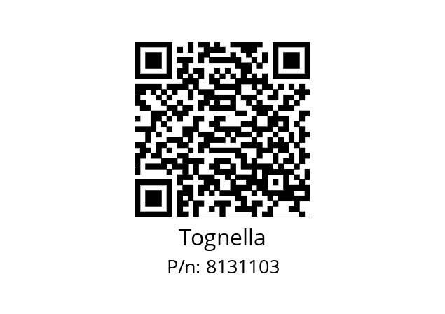   Tognella 8131103