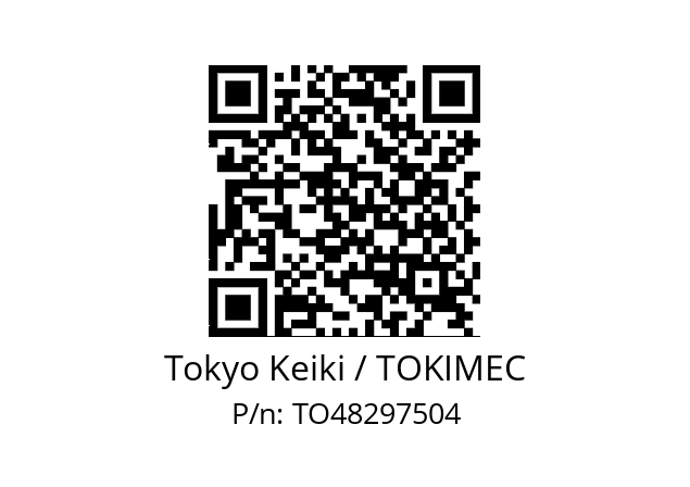   Tokyo Keiki / TOKIMEC TO48297504