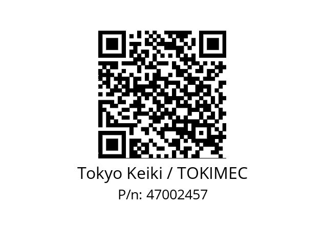   Tokyo Keiki / TOKIMEC 47002457