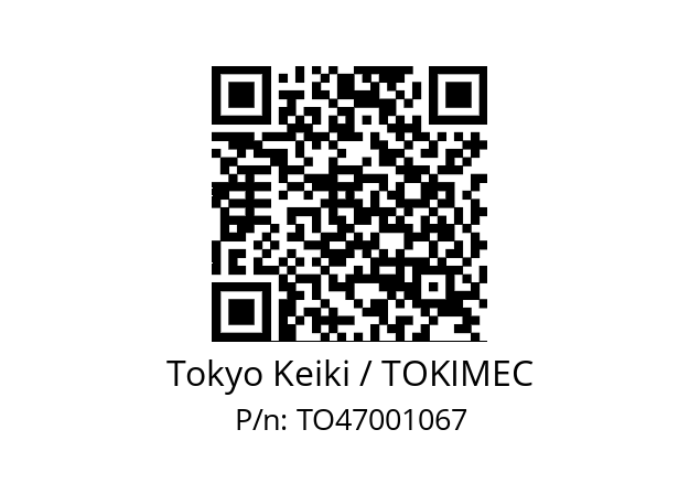   Tokyo Keiki / TOKIMEC TO47001067