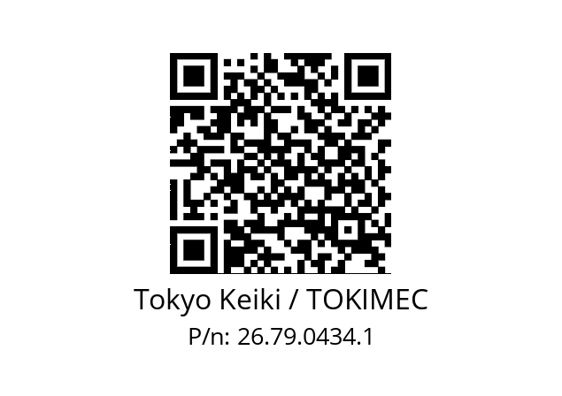   Tokyo Keiki / TOKIMEC 26.79.0434.1