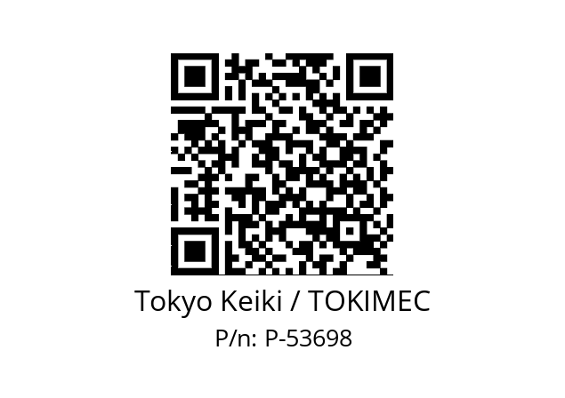   Tokyo Keiki / TOKIMEC P-53698