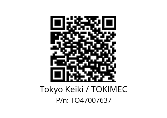   Tokyo Keiki / TOKIMEC TO47007637