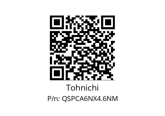   Tohnichi QSPCA6NX4.6NM