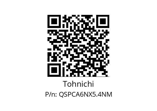   Tohnichi QSPCA6NX5.4NM