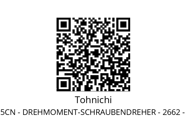   Tohnichi RTD15CN - DREHMOMENT-SCHRAUBENDREHER - 2662 - 2-15 NCM