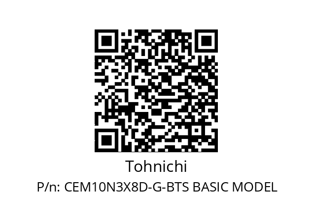   Tohnichi CEM10N3X8D-G-BTS BASIC MODEL