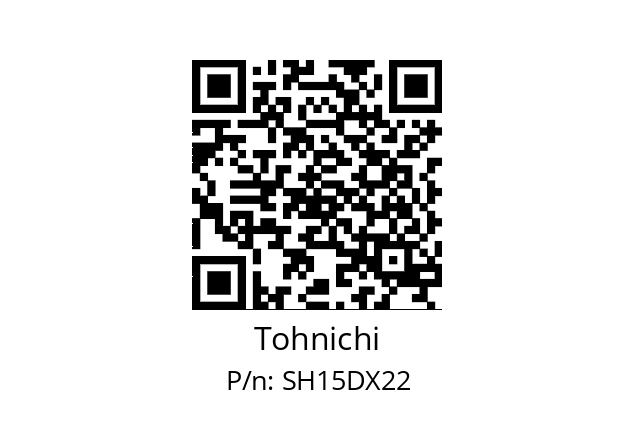   Tohnichi SH15DX22