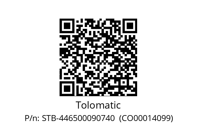   Tolomatic STB-446500090740  (CO00014099)