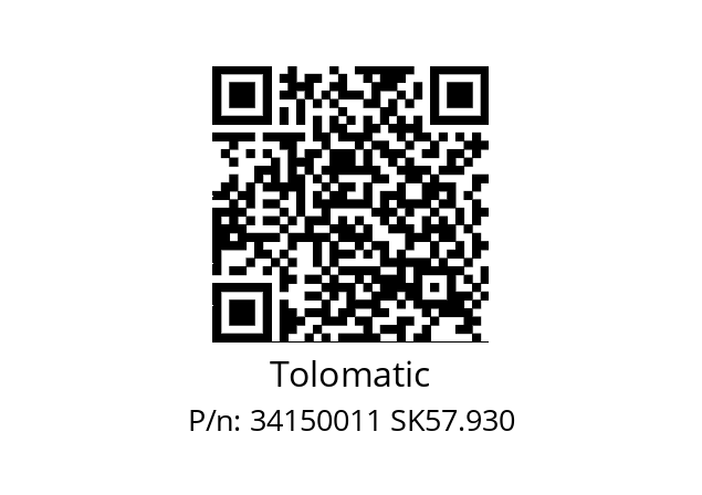   Tolomatic 34150011 SK57.930