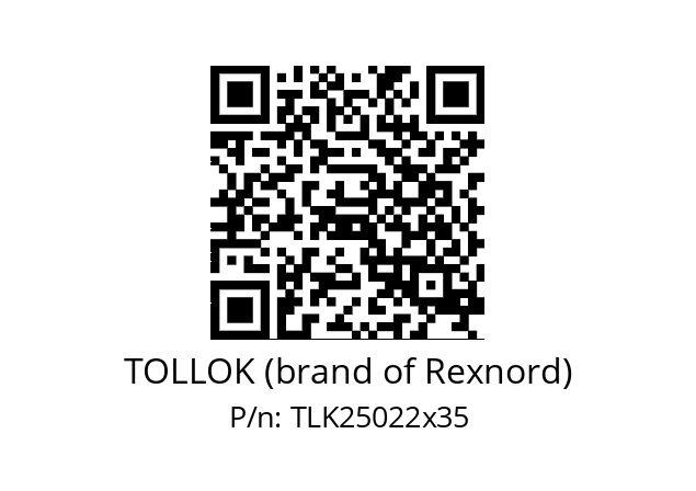   TOLLOK (brand of Rexnord) TLK25022x35