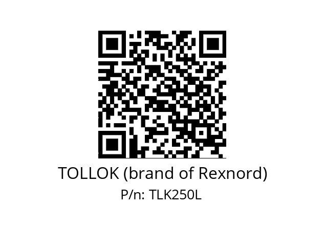   TOLLOK (brand of Rexnord) TLK250L 