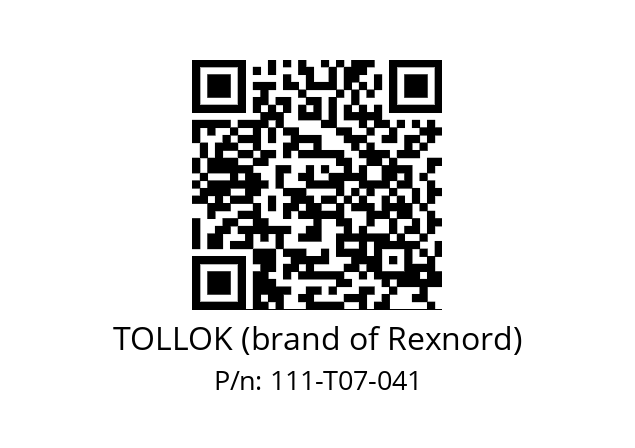   TOLLOK (brand of Rexnord) 111-T07-041