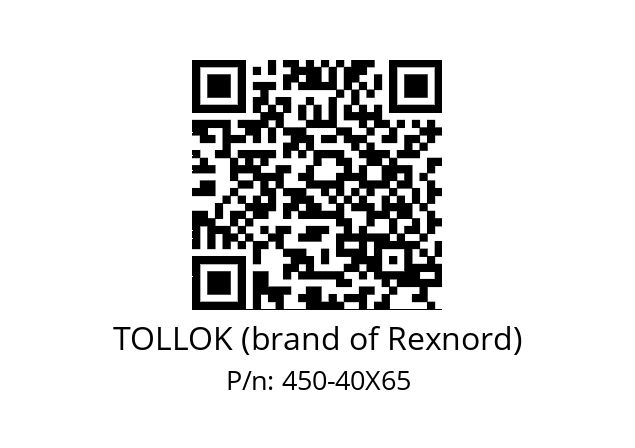   TOLLOK (brand of Rexnord) 450-40X65