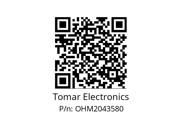   Tomar Electronics OHM2043580