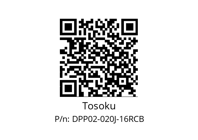   Tosoku DPP02-020J-16RCB