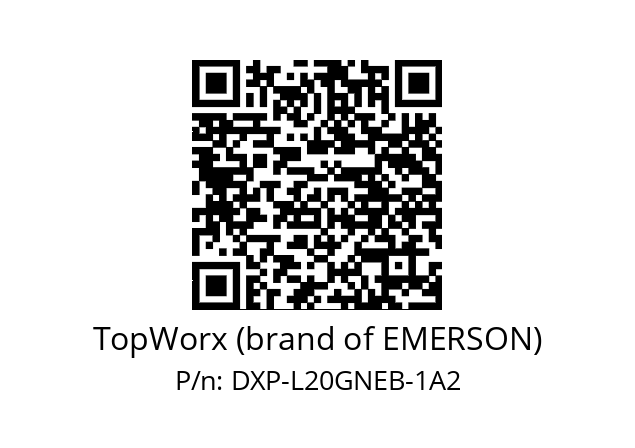   TopWorx (brand of EMERSON) DXP-L20GNEB-1A2