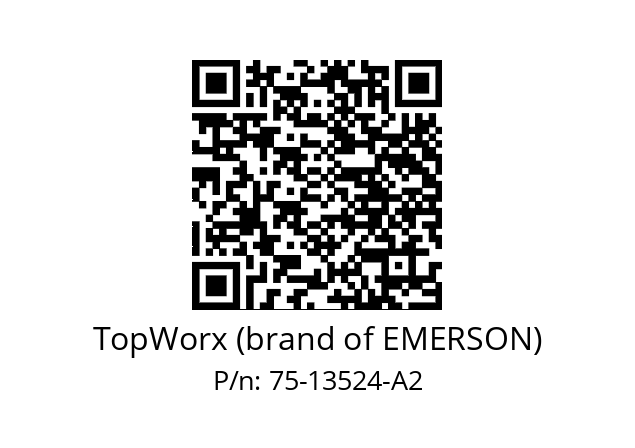   TopWorx (brand of EMERSON) 75-13524-A2