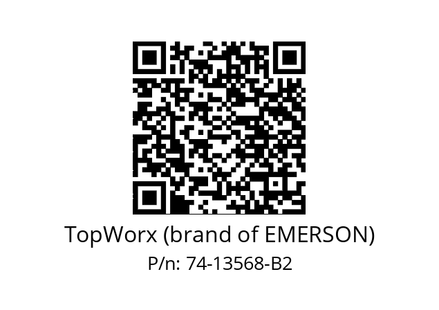   TopWorx (brand of EMERSON) 74-13568-B2