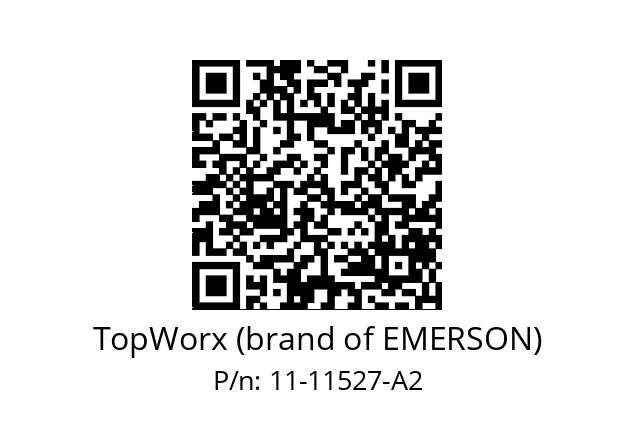   TopWorx (brand of EMERSON) 11-11527-A2