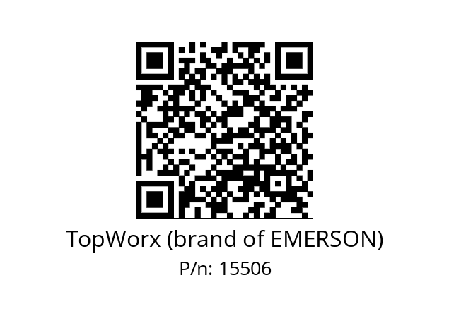   TopWorx (brand of EMERSON) 15506