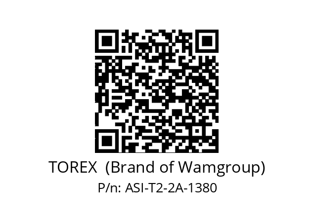   TOREX  (Brand of Wamgroup) ASI-T2-2A-1380