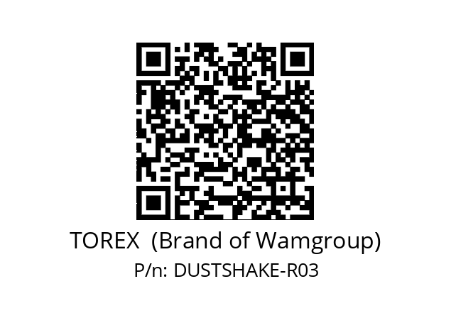   TOREX  (Brand of Wamgroup) DUSTSHAKE-R03