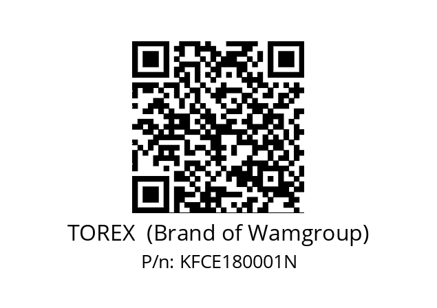   TOREX  (Brand of Wamgroup) KFCE180001N