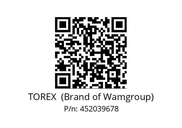   TOREX  (Brand of Wamgroup) 452039678